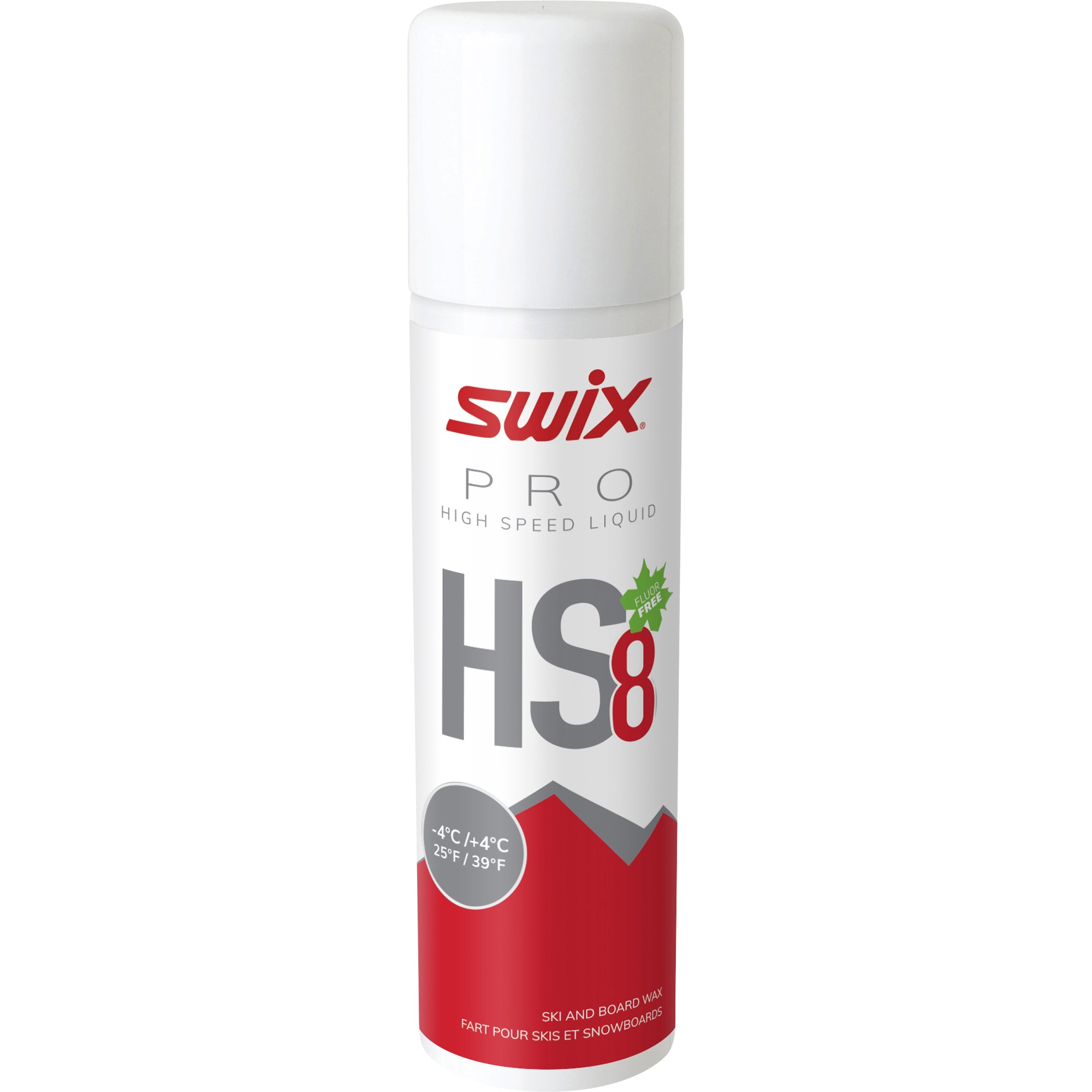 Swix HS8 Liquid Red, -4°C/+4°C 125ml - Winter 2025/2026