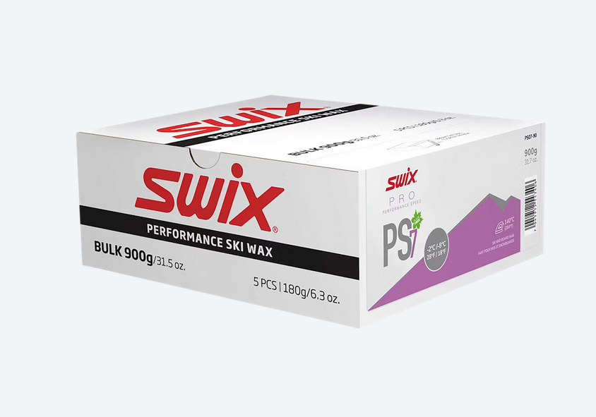 Swix PS7 Violet Ski Wax, -2°C/-8°C, 900g - Winter 2025/2026
