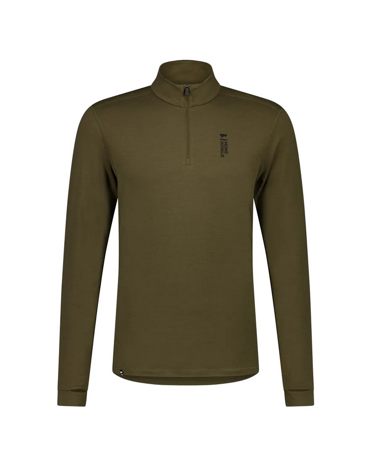 Mons Royale Men's Cascade Merino Flex 1/4 Zip - Winter 2024/2025