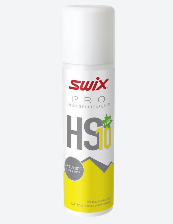 Swix HS10 Liquid Yellow Wax 125ml - Winter 2024/2025