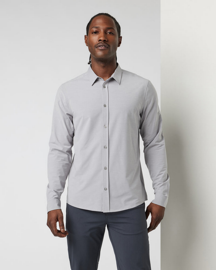 Vuori Men's Long Sleeve Bridge Button Down Winter 2025/2025 Equipe