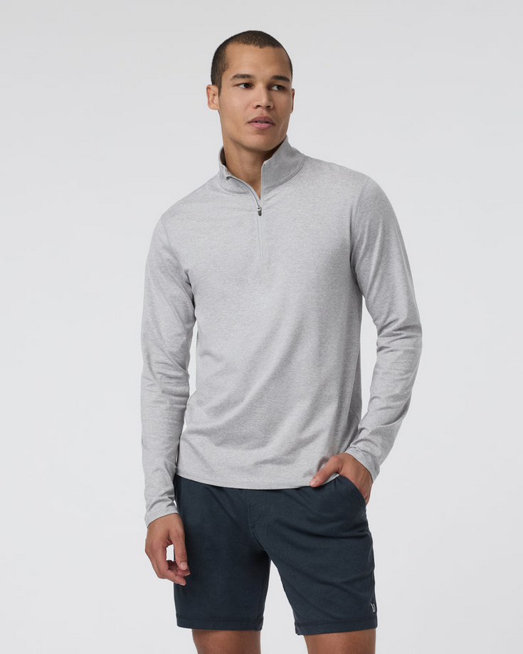 Vuori Men's Ponto Half-Zip Mock Neck - Spring 2025