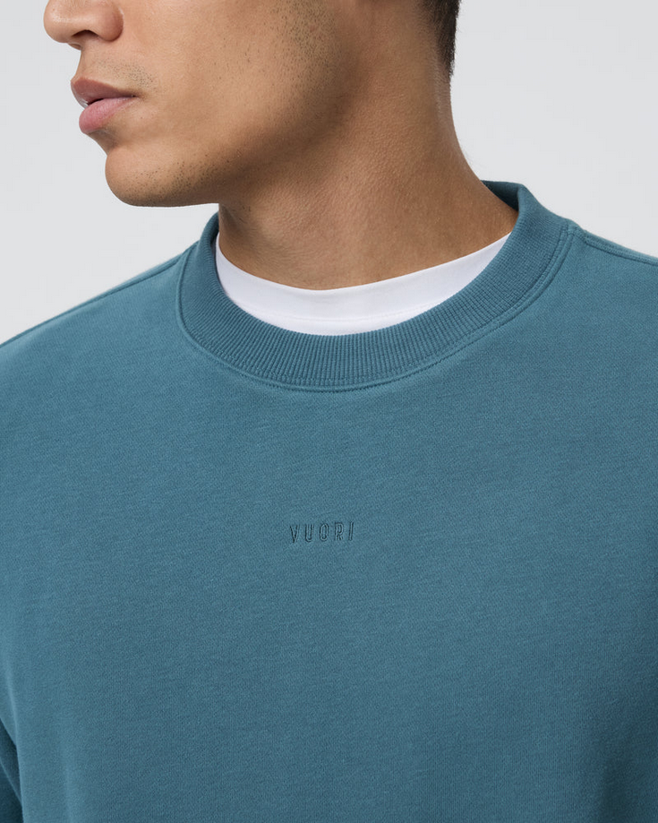 Vuori Men's Cypress Logo Crew - Spring 2025