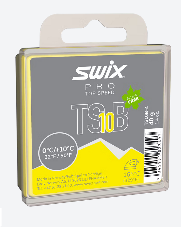 Swix TS10 Black, 0°C/+10°C, 40g - Winter 2024/2025