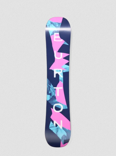 burton female snowboard Yeasayer Women's 2023 The Flying V version of the iconic Feelgood adds extra playfulness to this spritied all mountain classic Burton Feelgood Snowboard - 2027