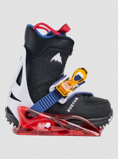 Burton Kids' Grom Disc Snowboard Bindings - Winter 2025/2026