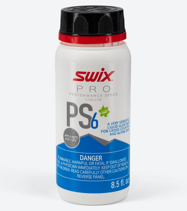 Swix PS6 Liquid Blue Wax 250ml - Winter 2025/2026