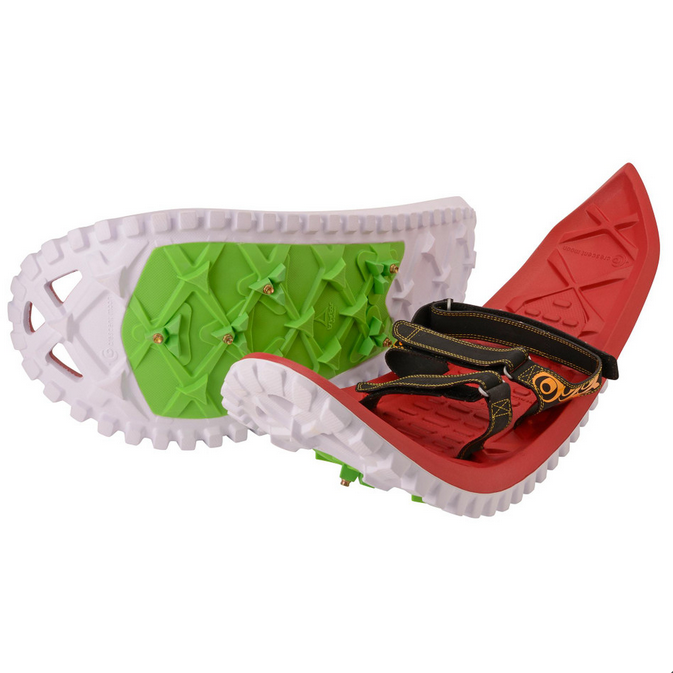 Crescent Moon Eva Foam Red Snowshoes - Winter 2025/2026