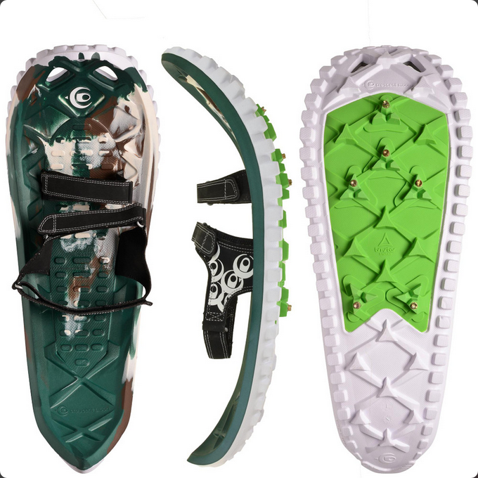 Crescent Moon Eva Foam Camo Snowshoes - Winter 2025/2026