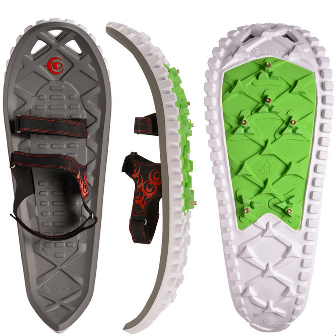 Crescent Moon Eva Foam Gray Snowshoes - Winter 2025/2026