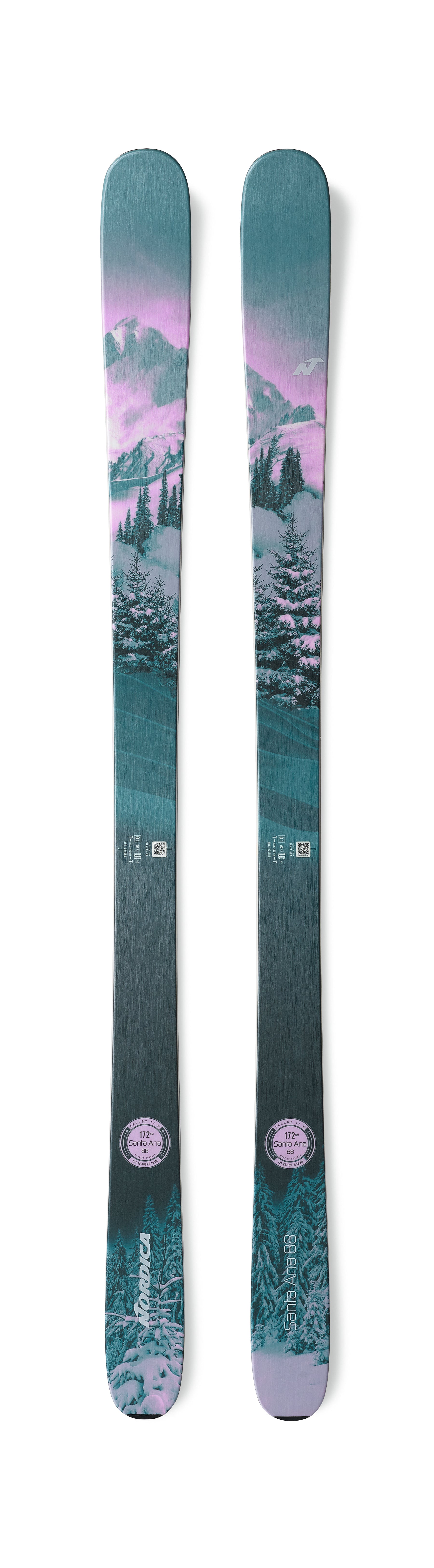 Nordica Santa Ana 88 Flat Ski - Winter 2023/2024