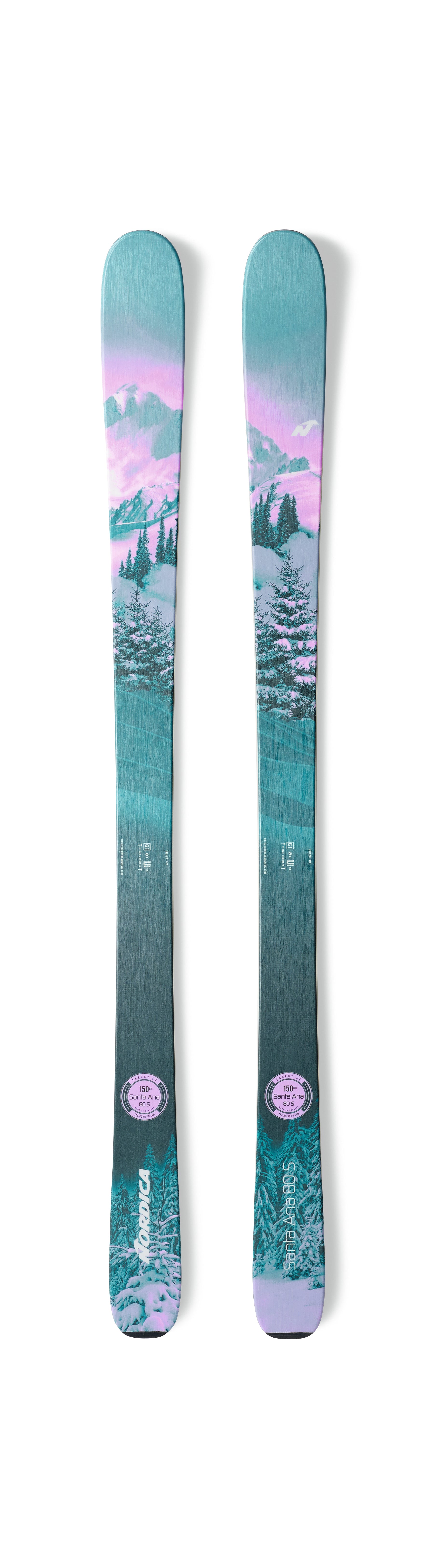 Nordica Kids' Santa Ana 80 S Flat Ski - Winter 2023/2024