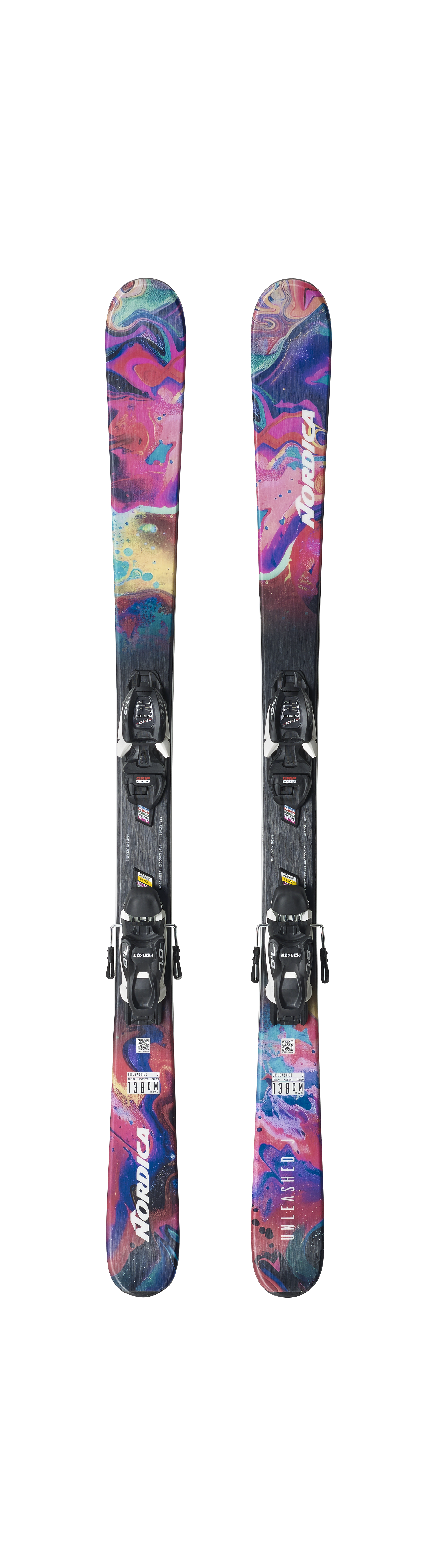 Nordica Junior Unleashed Skis + J7.0 Bindings - Winter 2026/2027