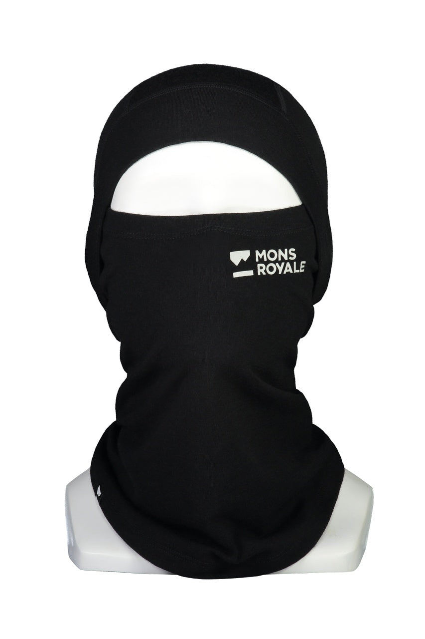 Mons Royale Olympus Merino Balaclava Black - Winter 2023/2024