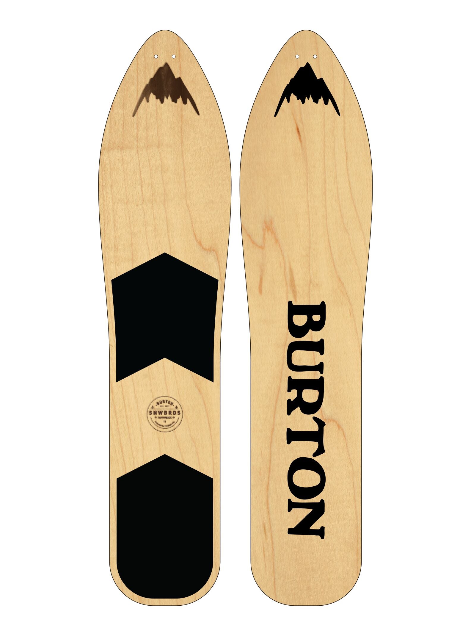 Burton The Throwback Snowboard - Winter 2023/2024