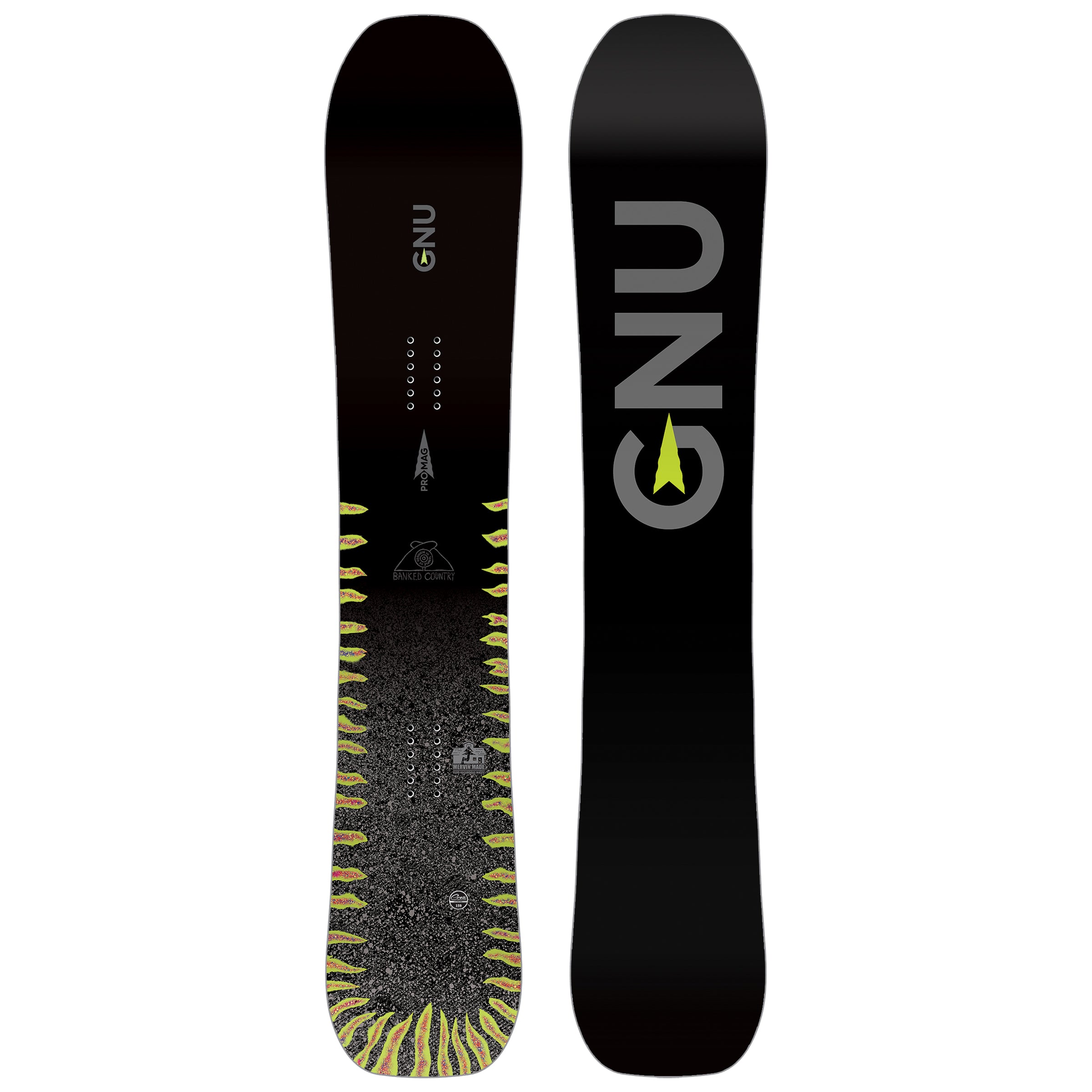 GNU Banked Country Men's Snowboard - Winter 2023/2024