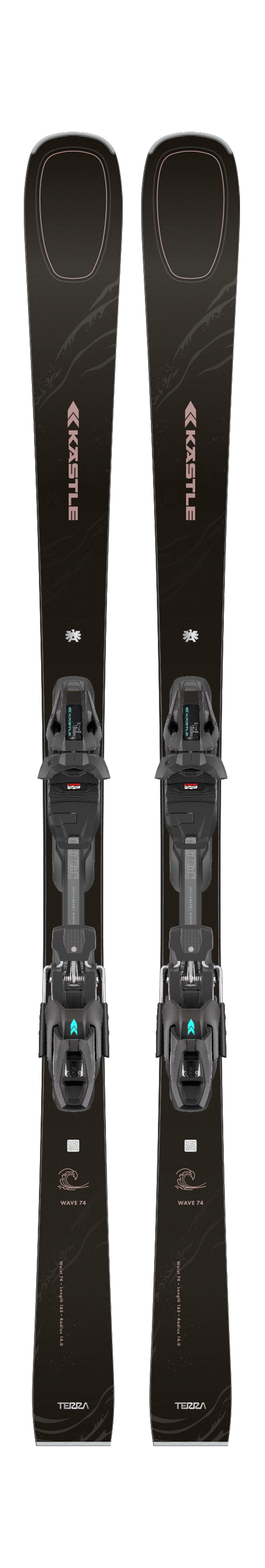 Kastle Wave 74 Skis + K12 Bindings - Winter 2026/2027