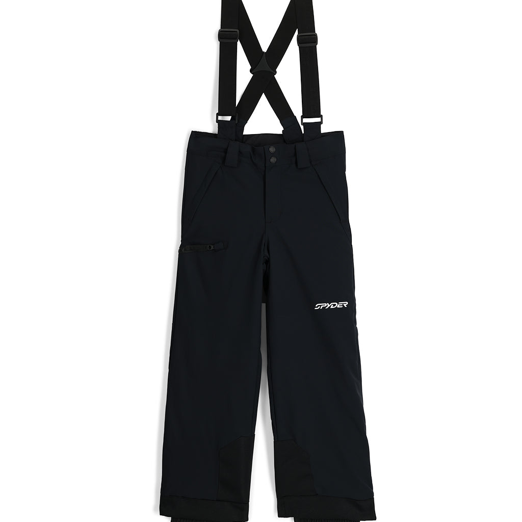 Spyder Boy's Propulsion Ski Pants - EXO SHIELD 10K Waterproof With Removable Suspenders