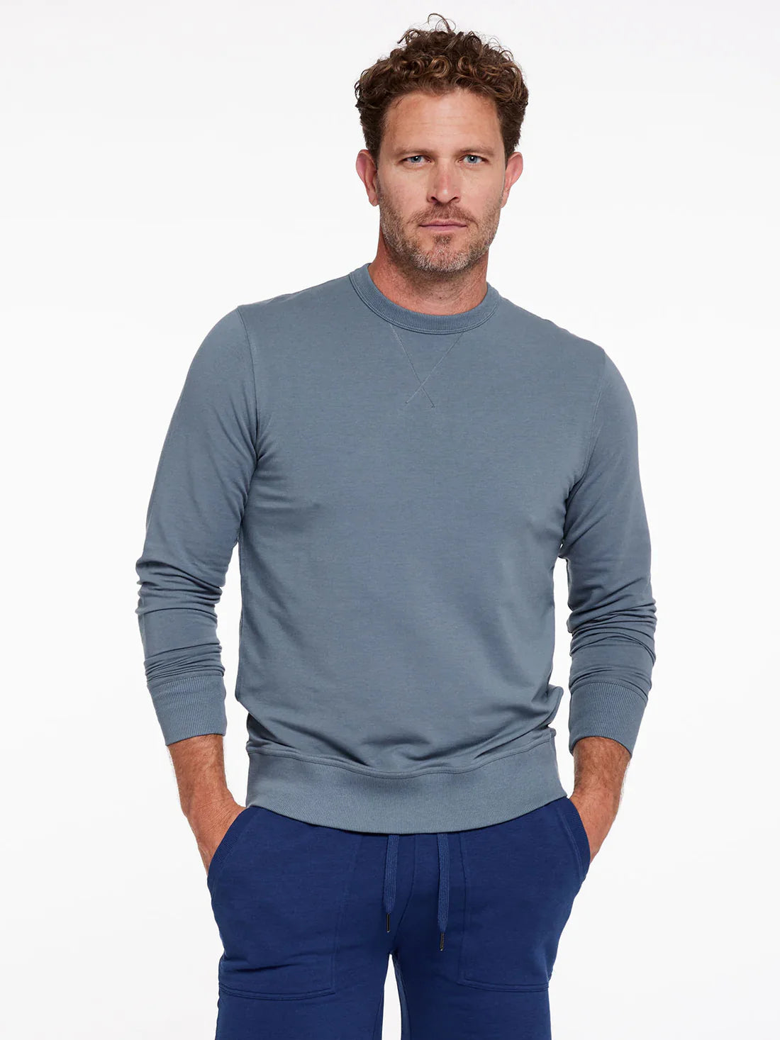 Tasc Men's Varsity French Terry Sweatshirt - Summer 2024