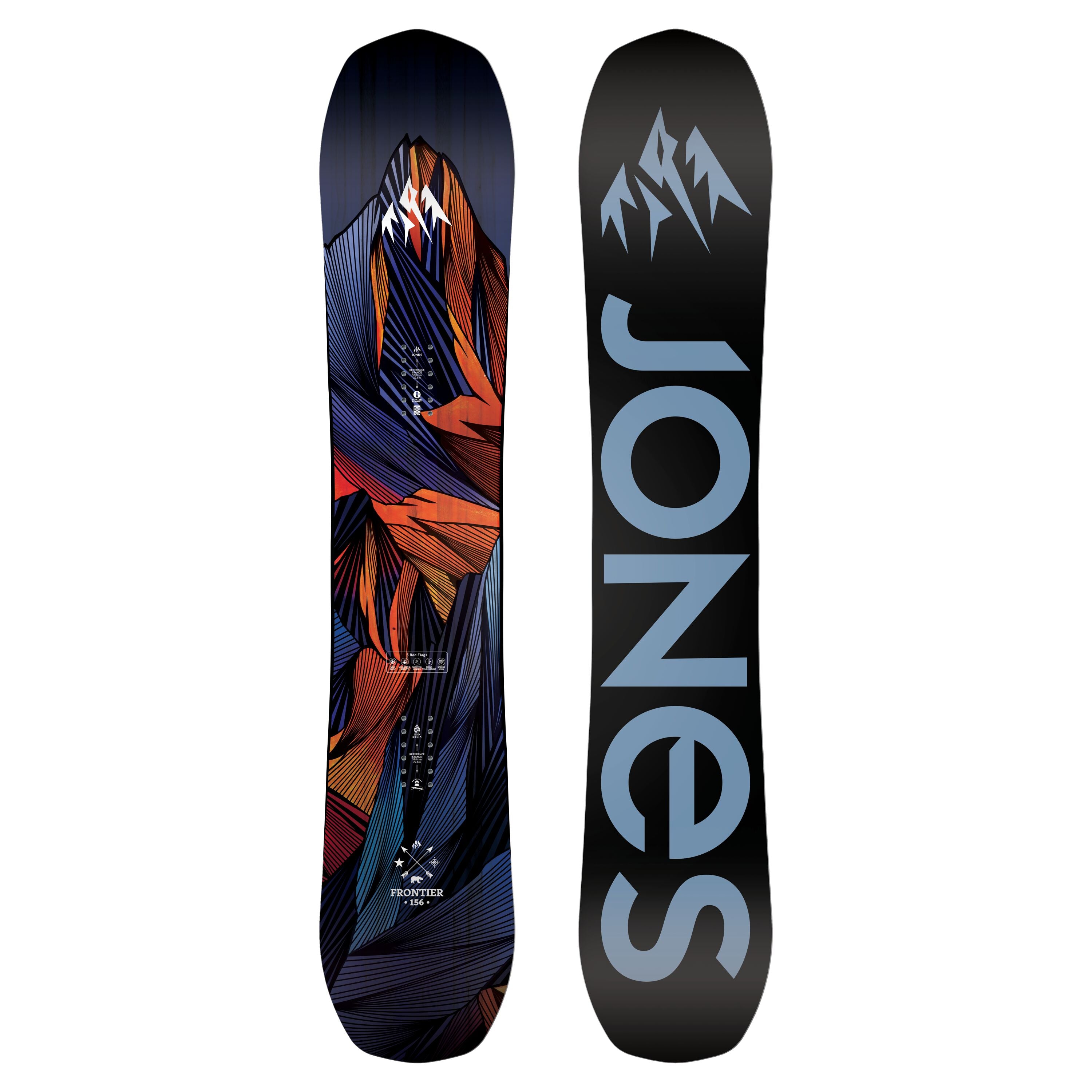 Jones Men's Frontier Snowboard - Winter 2023/2024
