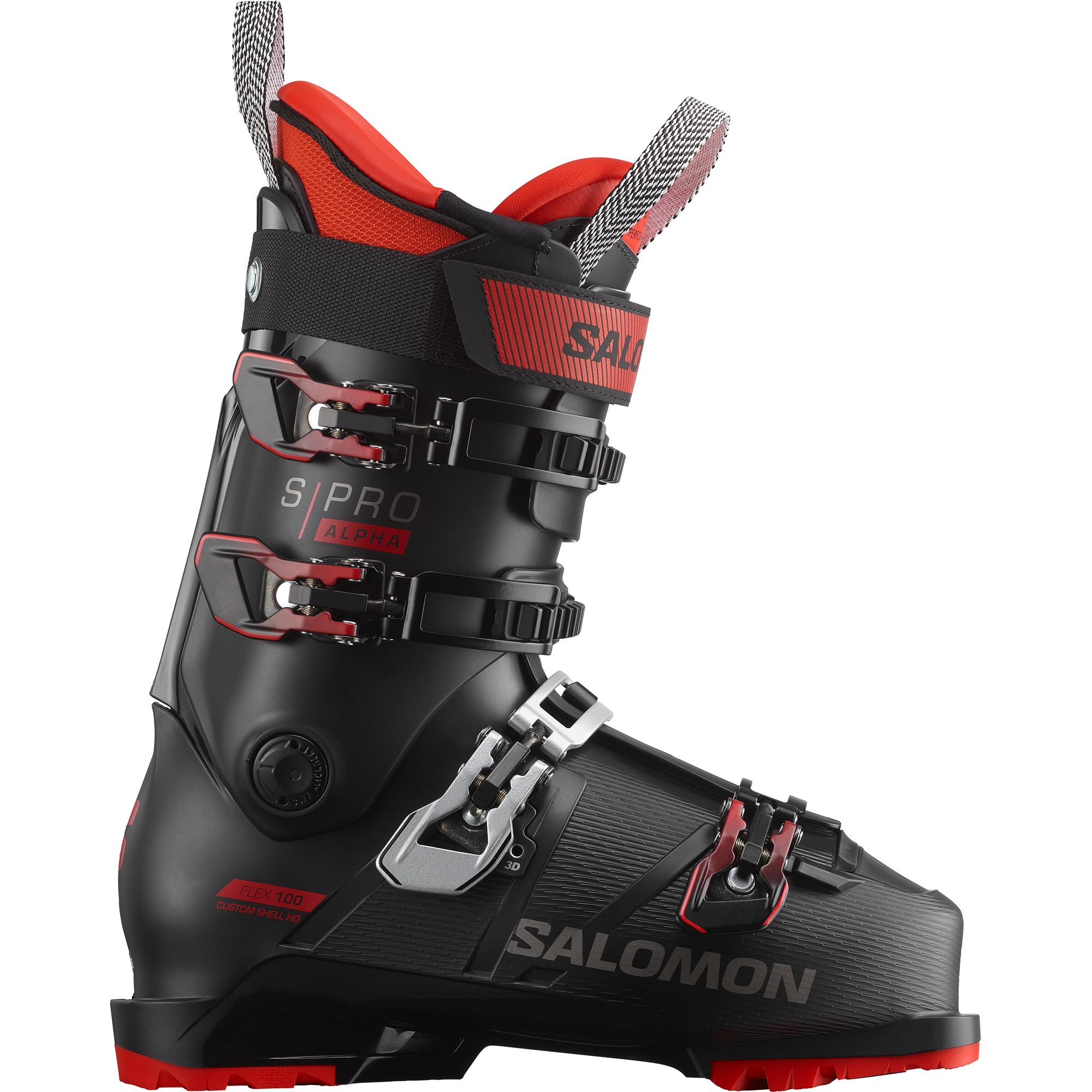 Salomon S/PRO ALPHA 100 Black/Red - Winter 2023/2024