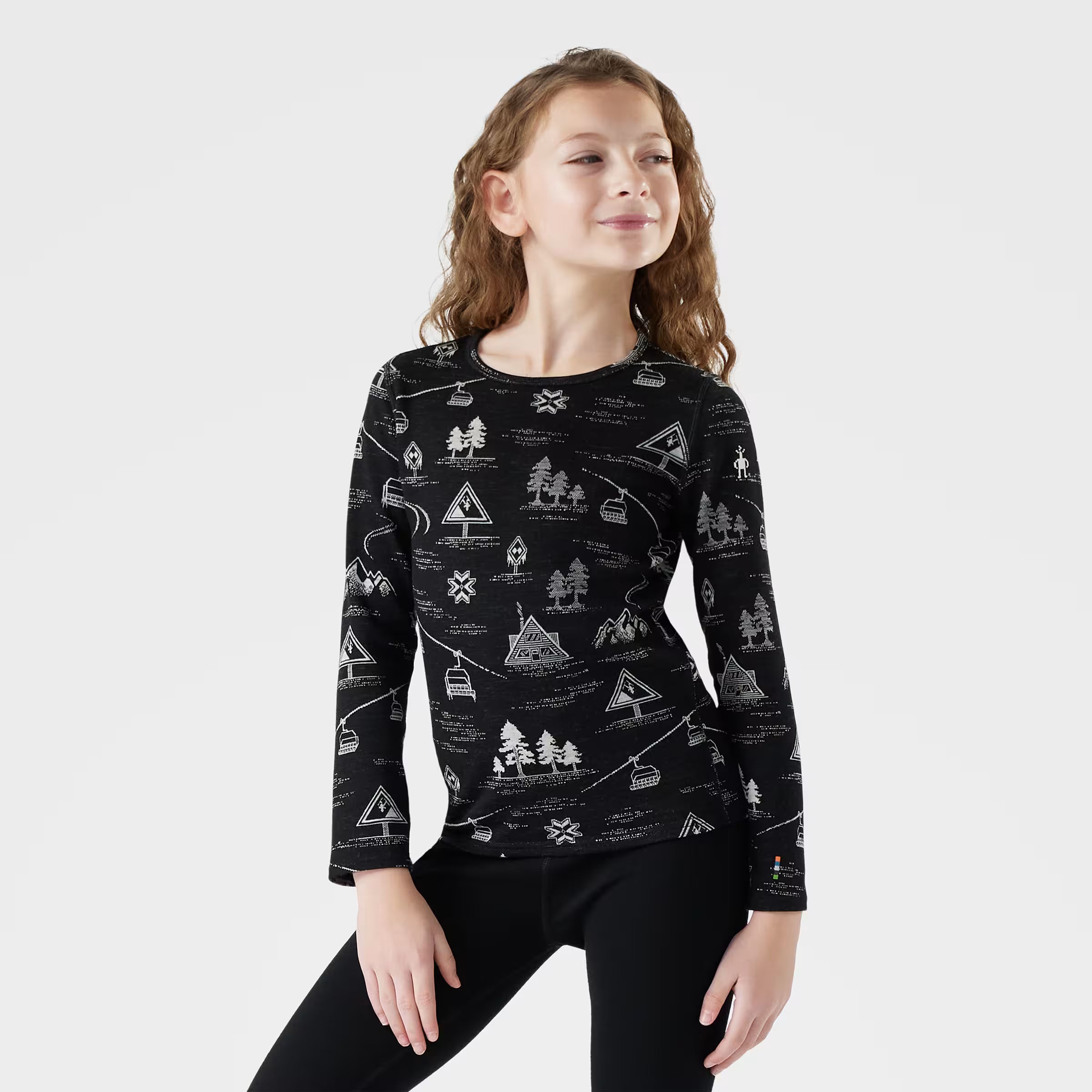 Smartwool Kids' Classic Thermal Merino Base Layer Crew - Winter 2025/2026