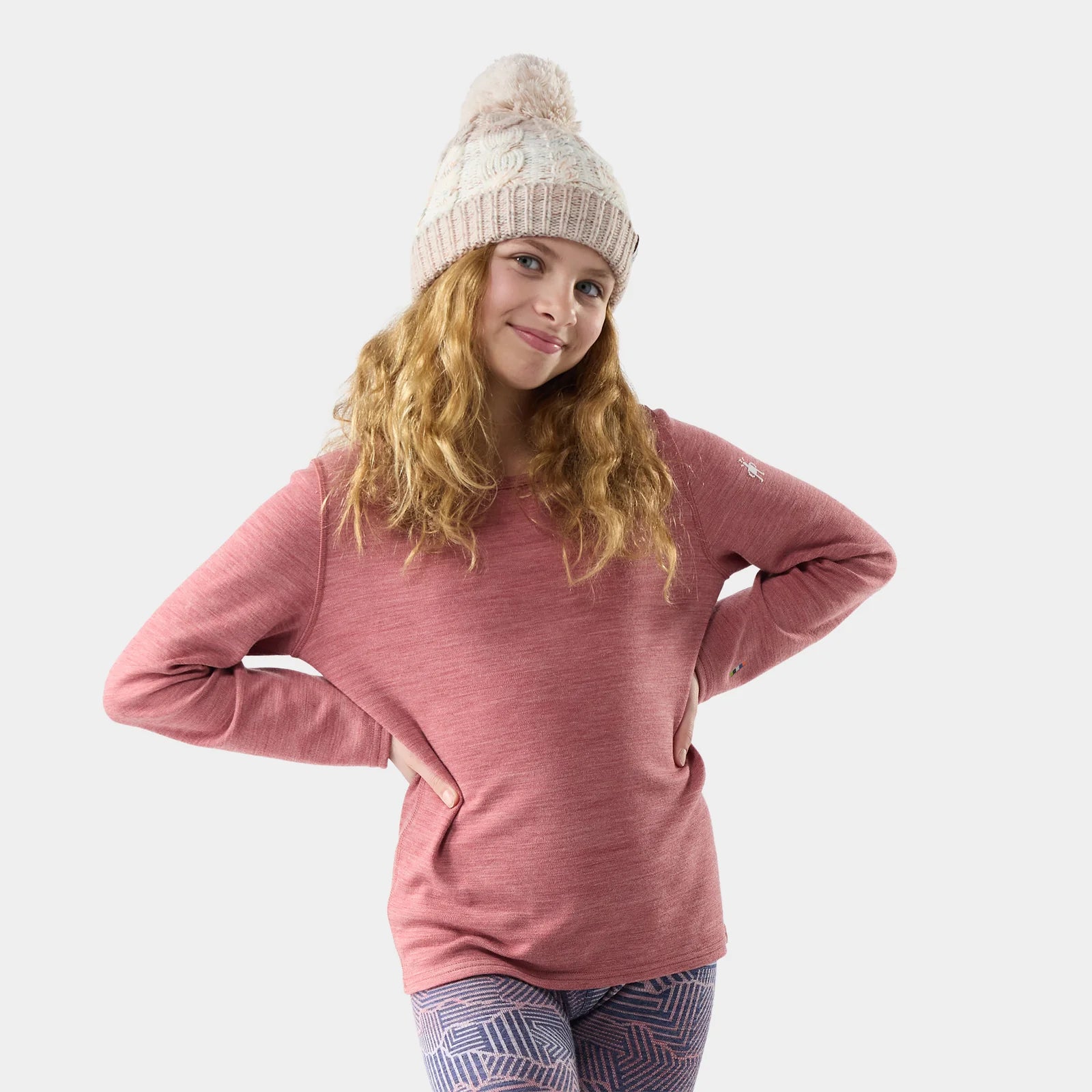 Smartwool Kids' Classic Thermal Merino Base Layer Crew - Winter 2026/2027
