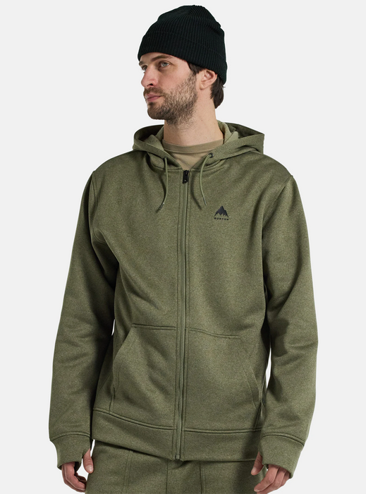 Burton Men s Oak Full Zip Hoodie Winter 2024 2025 Equipe Sport