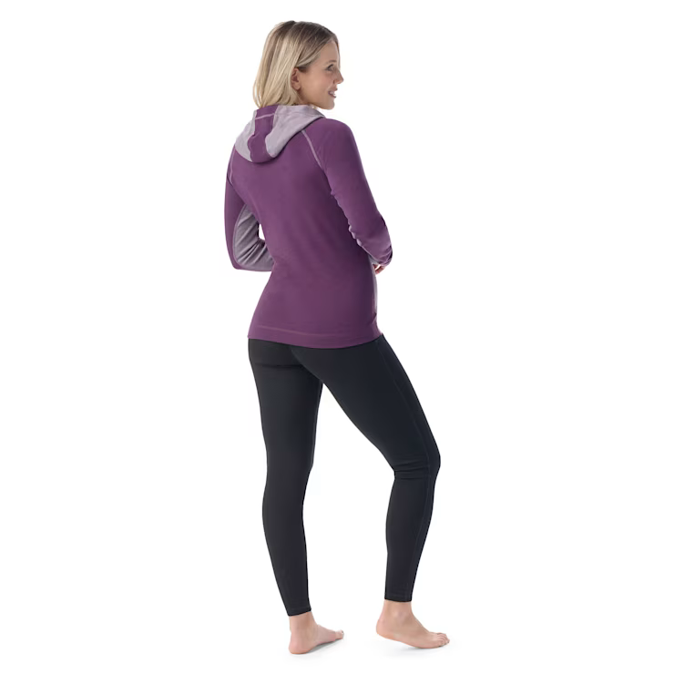 Smartwool Women's Classic Thermal Merino Base Layer 1/2 Zip Hoodie - Winter 2024/2025