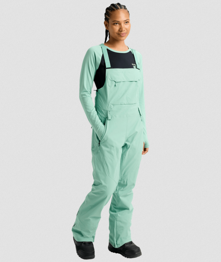 Burton Women's Reserve 2L Stretch Slim Bib Pants - Winter 2025/2026