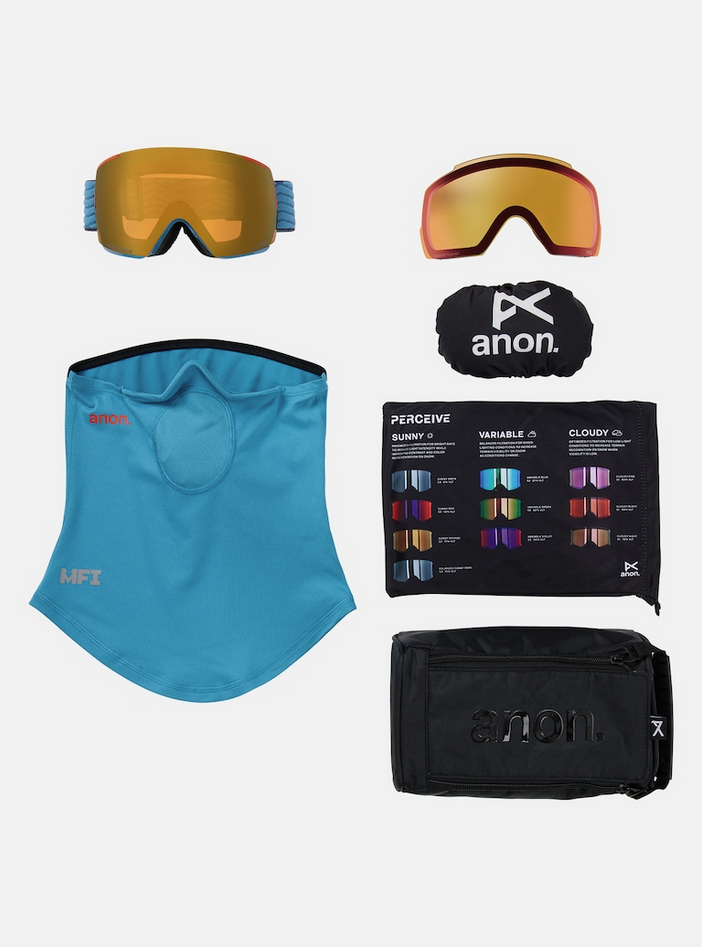 Anon M5 Goggles + Bonus Lens + MFI® Face Mask - Winter 2025/2026