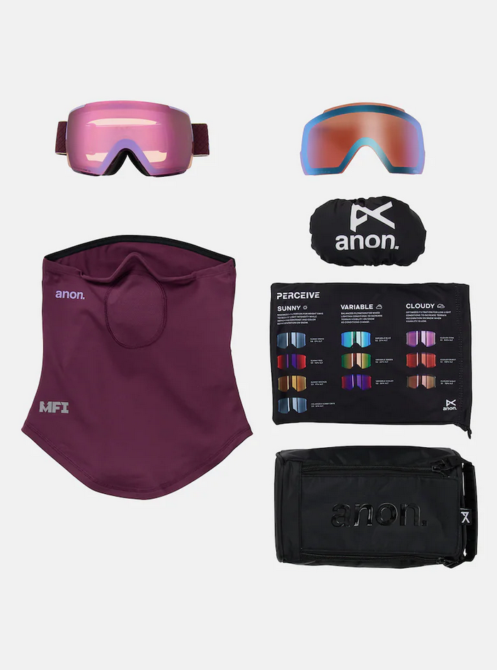 Anon M5S Goggles + Bonus Lens + MFI® Face Mask - Winter 2025/2026
