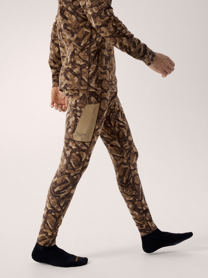 Arc'teryx Men's Rho LT Bottom Print - Winter 2025/2026