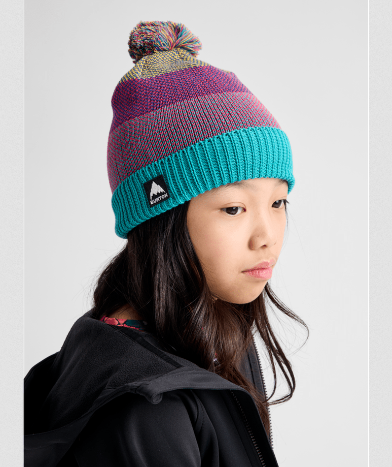 Burton Kids' Fleece-Lined Pom Beanie - Winter 2026/2027