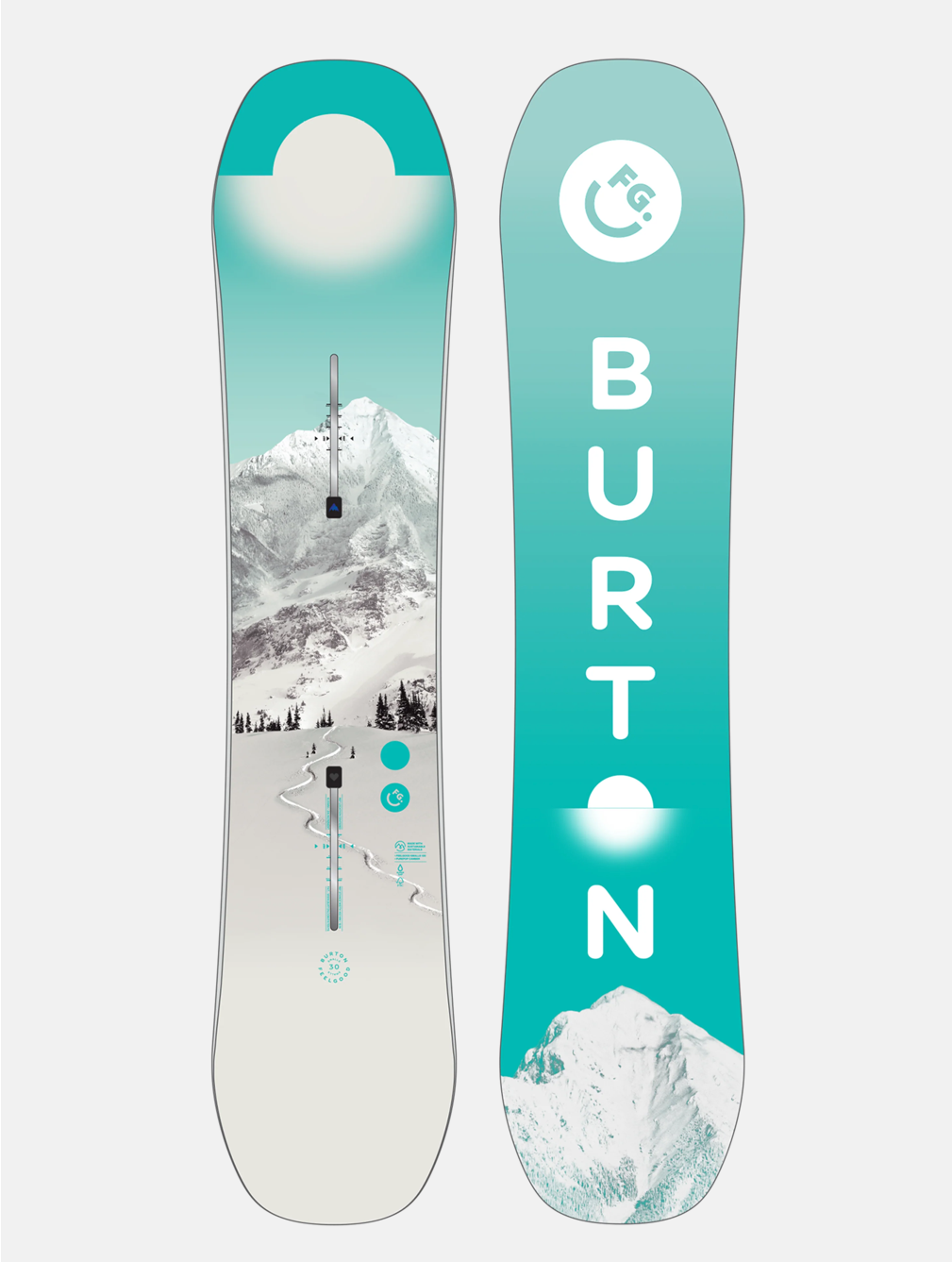 Burton Kids' Feelgood Smalls Camber Snowboard - Winter 2026/2027