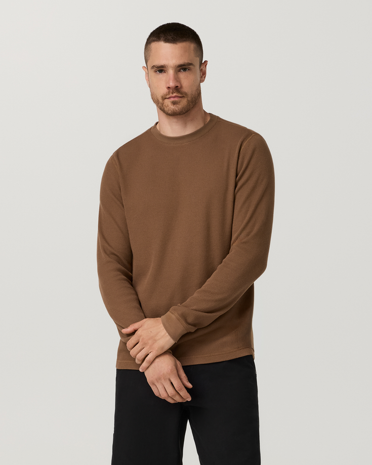 Vuori Men's Waffle Crew - Fall 2026