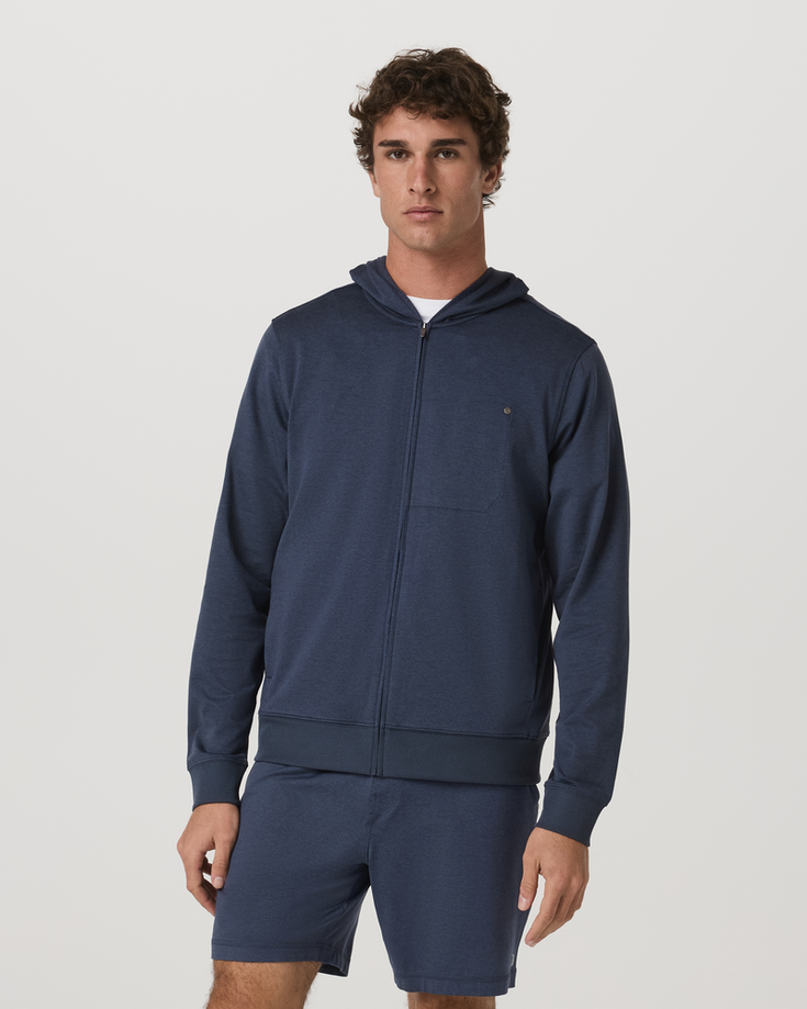 Vuori Men's Ponto Full Zip Hooide - Fall 2026