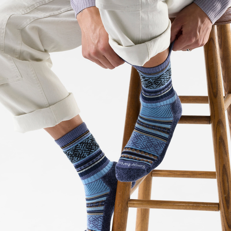 Smartwool Everyday Cozy Fair Isle Sweater Crew Socks - Winter 2026/2027