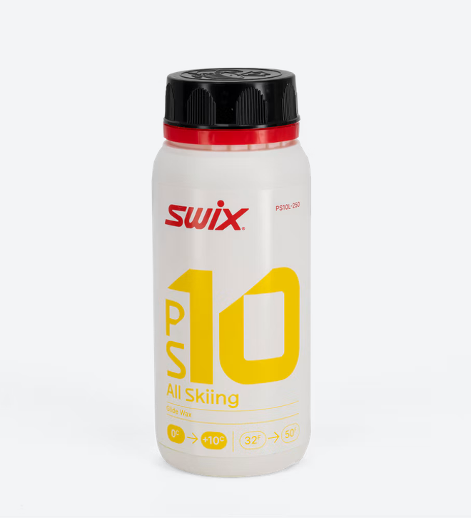 Swix PS10 Liquid Yellow Wax 250ml - Winter 2026/2027