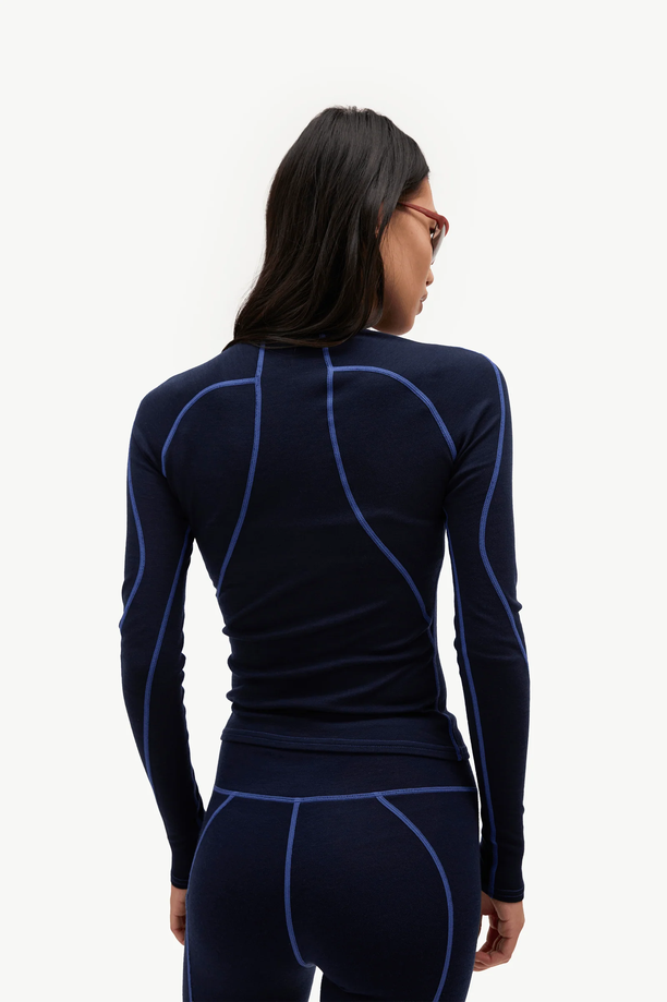 Halfdays Women's Fay Quarter Zip Midweight Merino Top - Winter 2026/2027