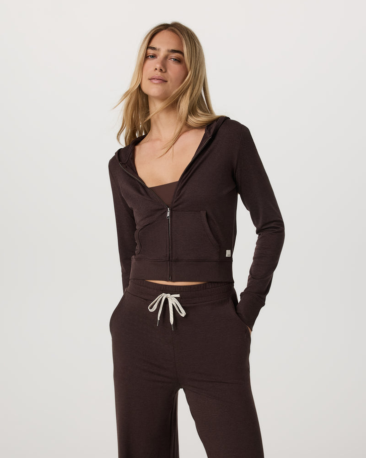 Vuori Women's Halo Mini Full Zip Hoodie - Fall 2026