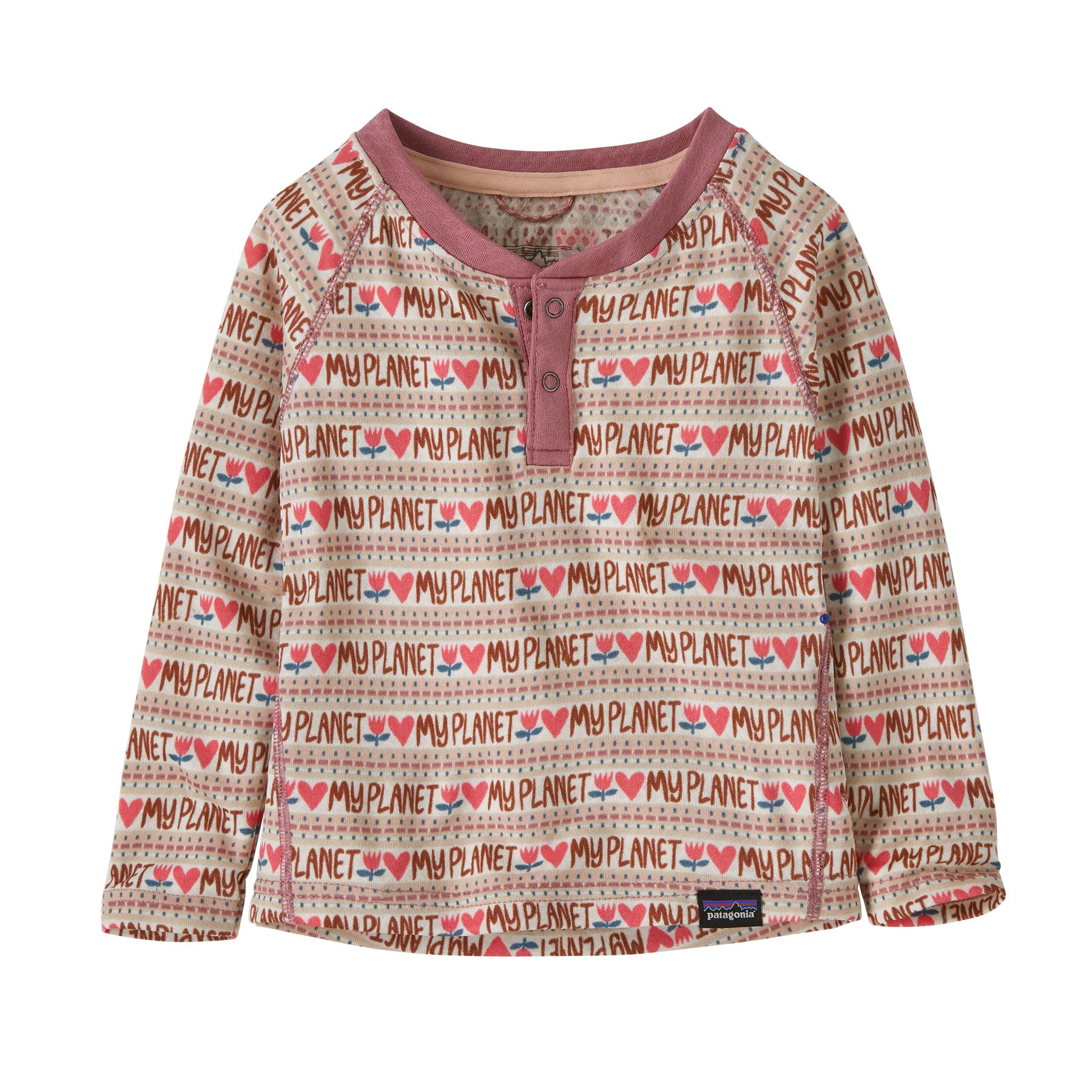 Patagonia Baby Capilene® Midweight Henley - Fall 2023
