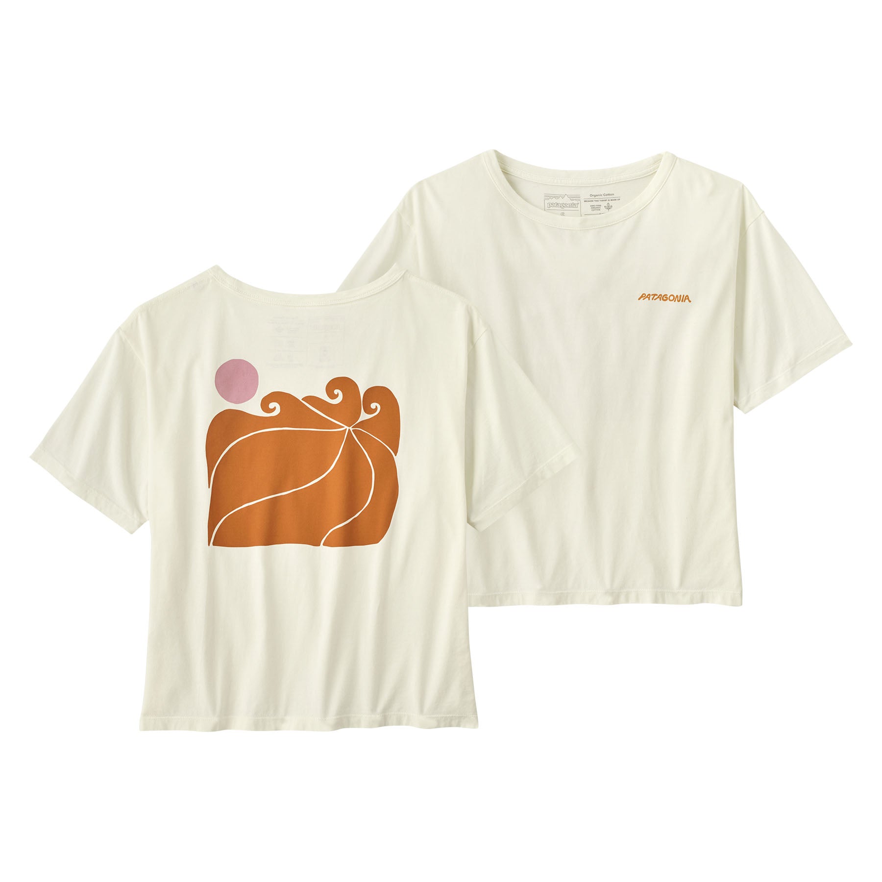 Patagonia Women's Sunrise Rollers Organic Easy Cut Tee - Fall 2023