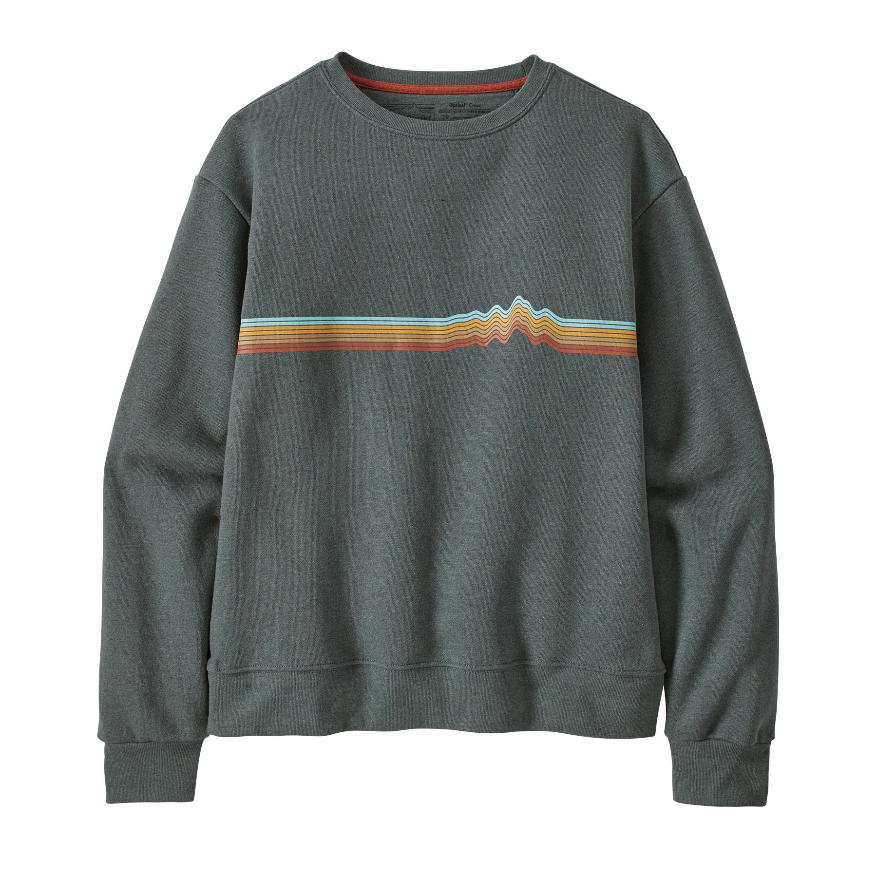 Patagonia Women's Ridge Rise Stripe Uprisal Crew Sweatshirt - Fall 2023