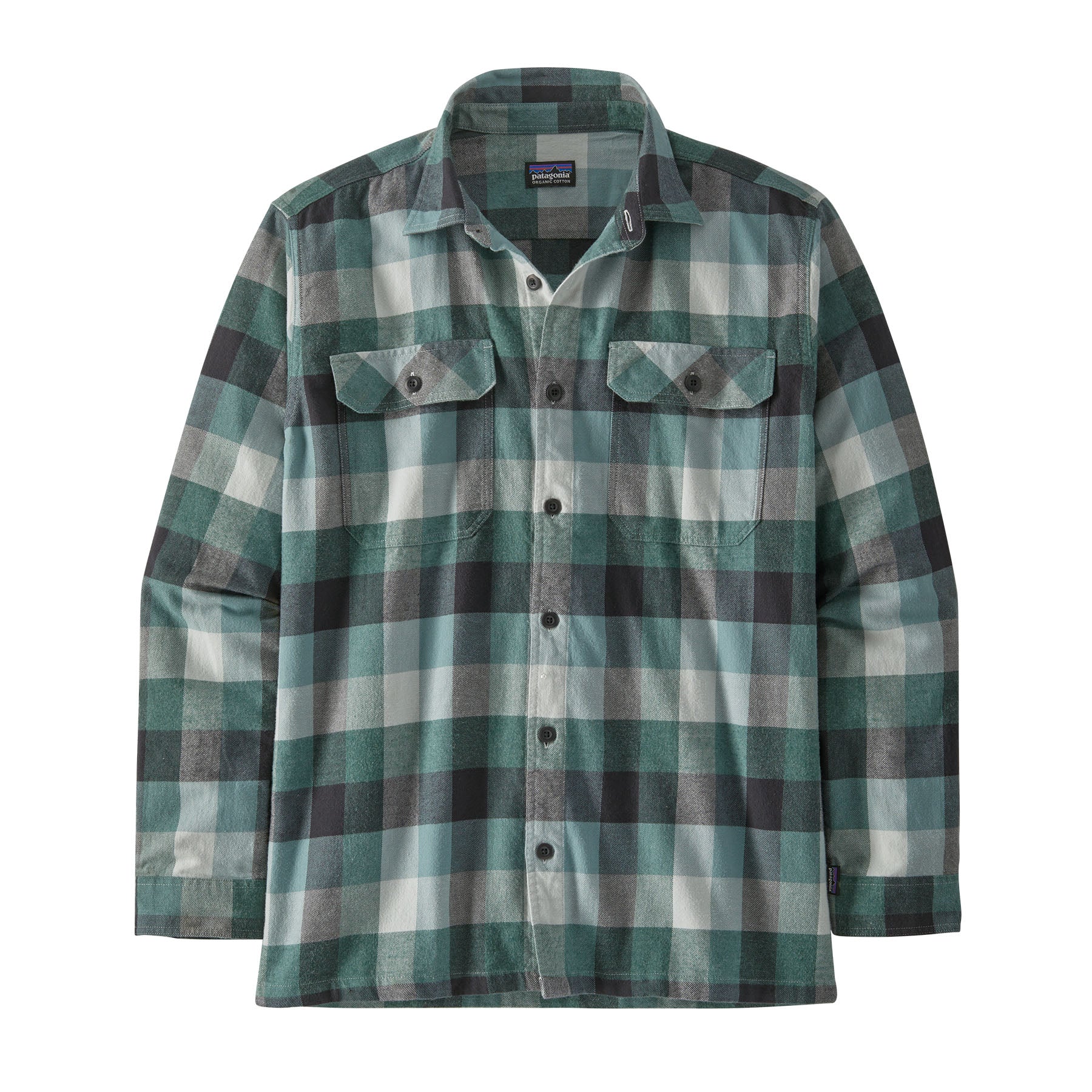 Patagonia Men's Long-Sleeved Organic Cotton Midweight Fjord Flannel Shirt - Fall 2023