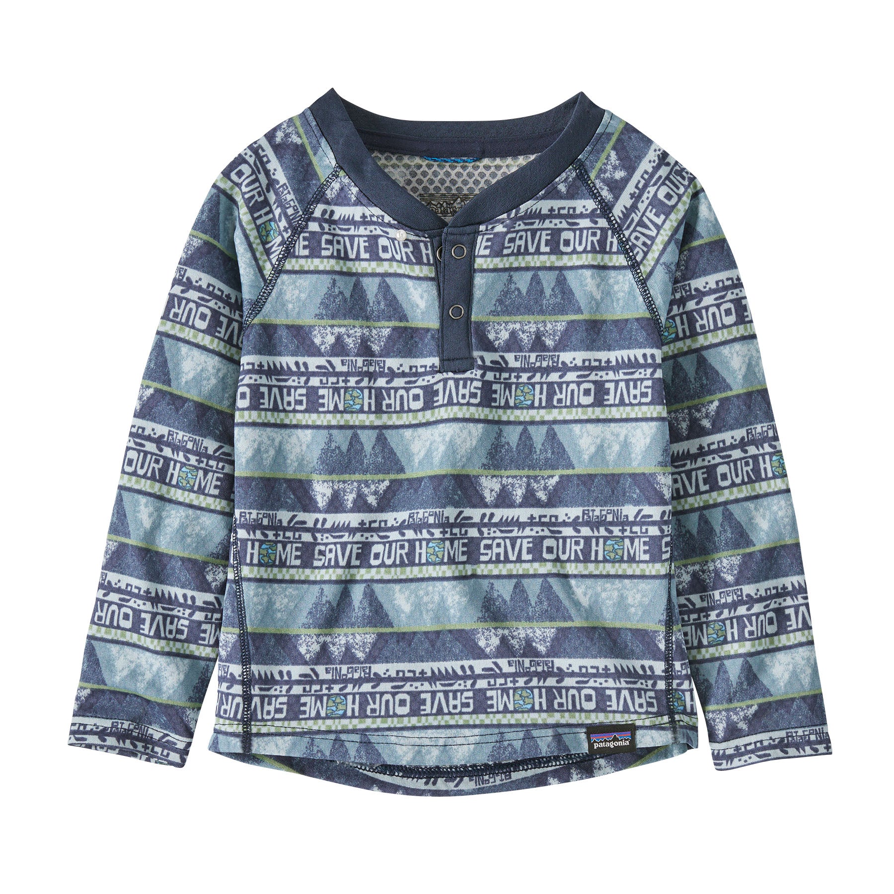 Patagonia Baby Capilene® Midweight Henley - Fall 2023