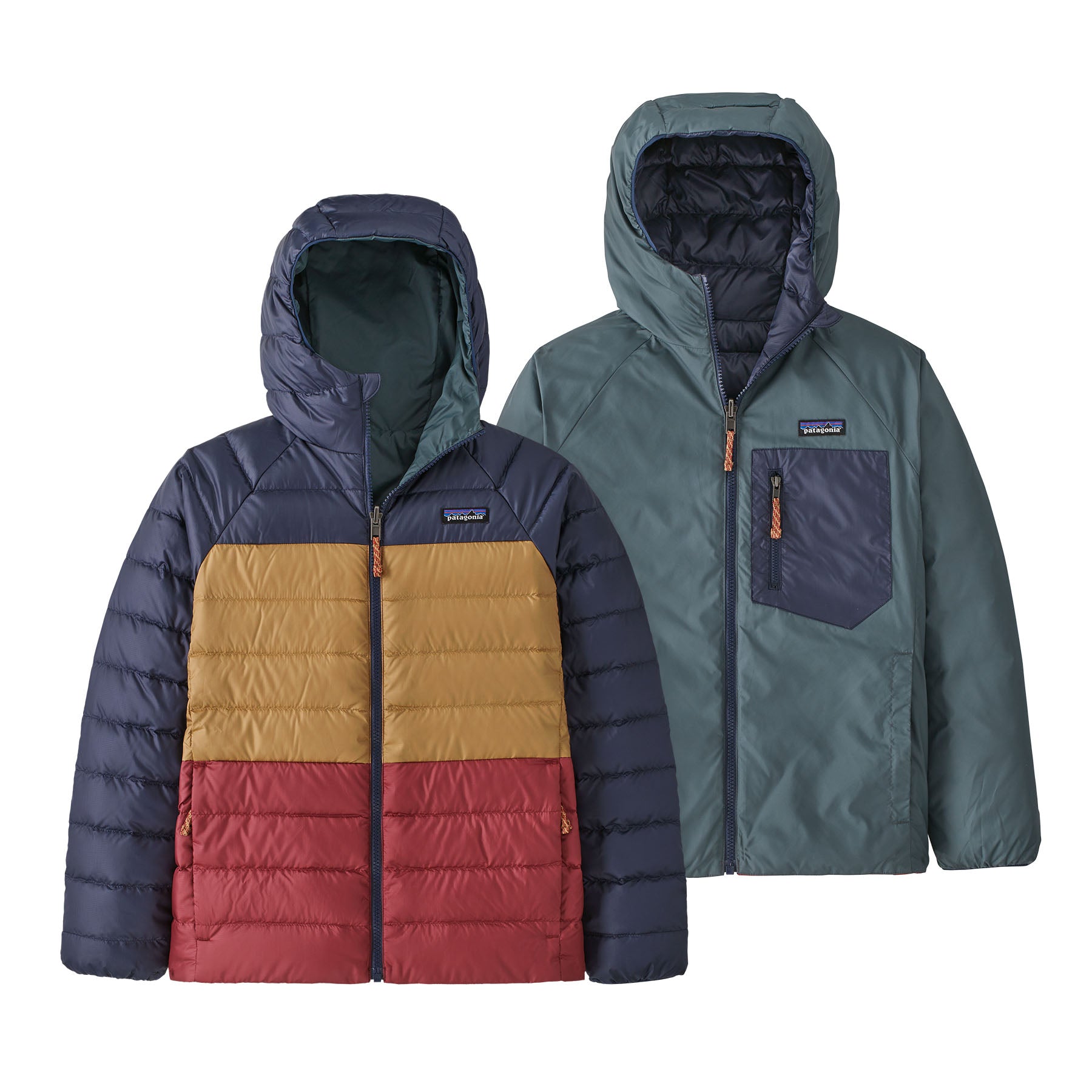 Patagonia Kids' Reversible Down Sweater Hoody - Fall 2023