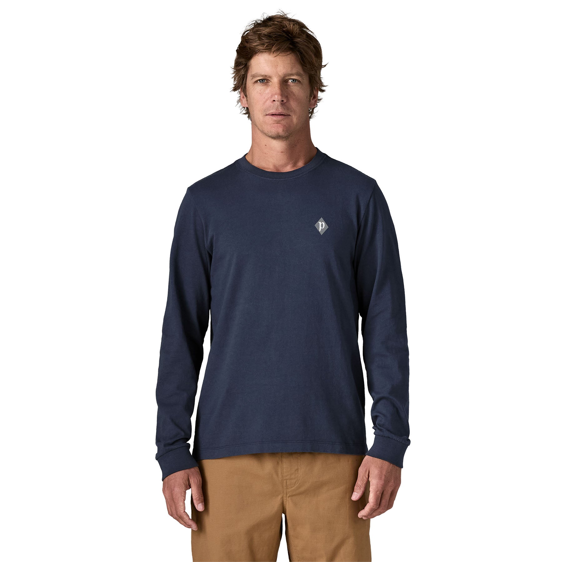 Patagonia Men's Long-Sleeved Midweight Hut Tripper Skyline T-Shirt - Fall 2026