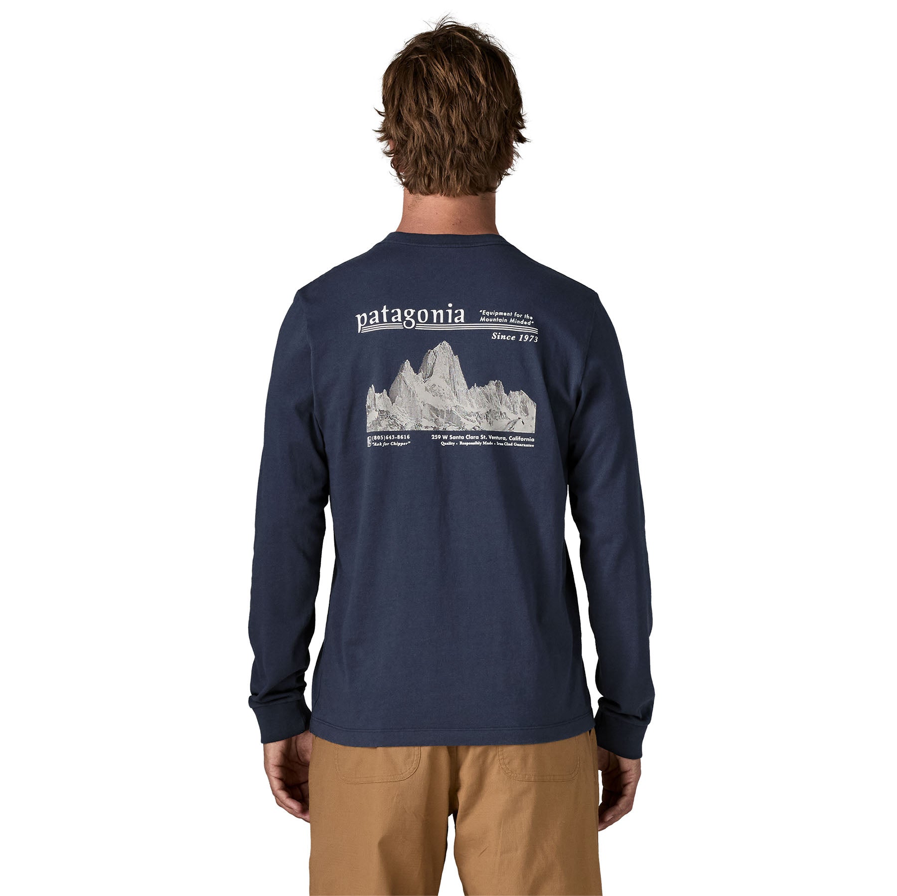 Patagonia Men's Long-Sleeved Midweight Hut Tripper Skyline T-Shirt - Fall 2026