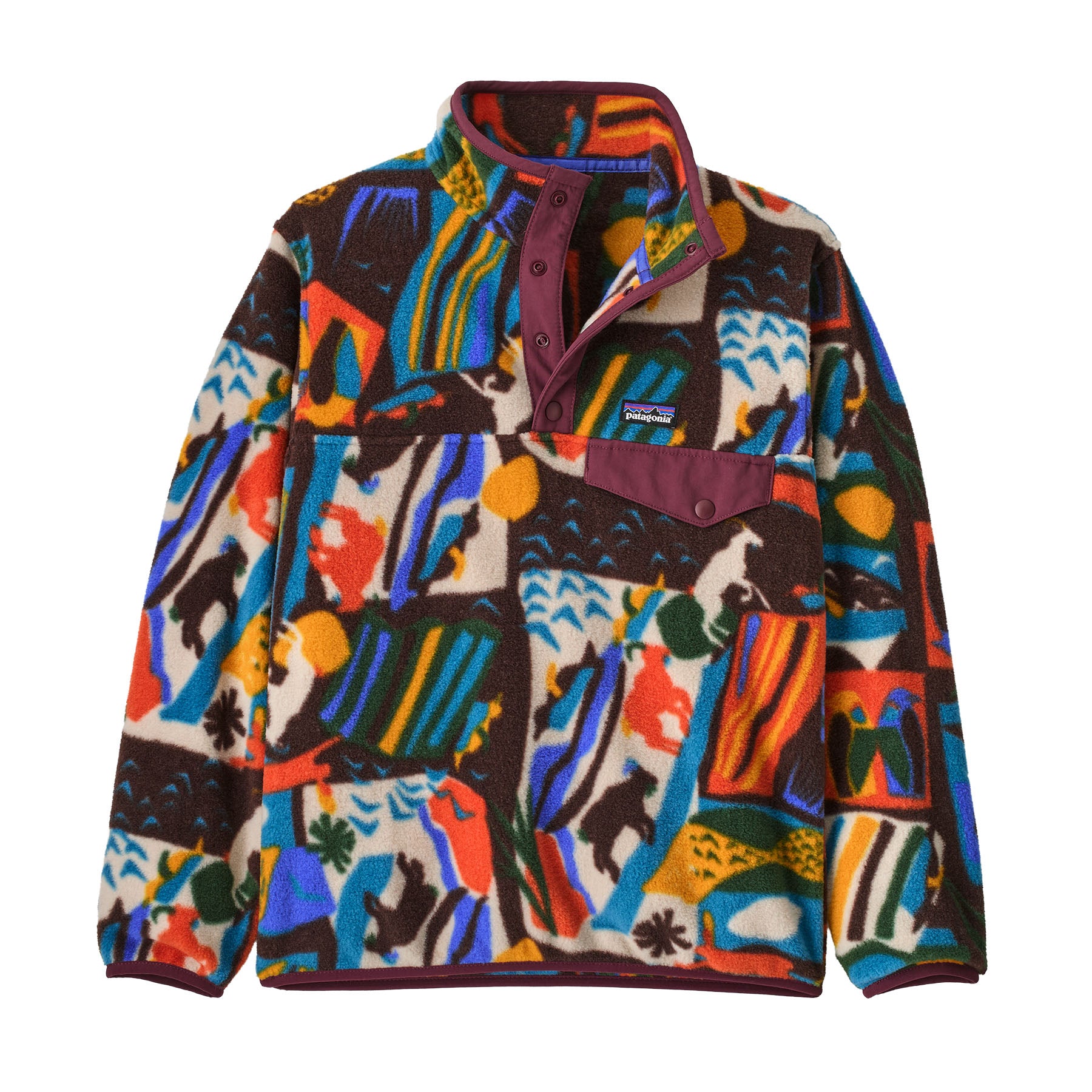 Patagonia Kids' Lightweight Synchilla® Snap-T® Fleece Pullover - Fall 2026